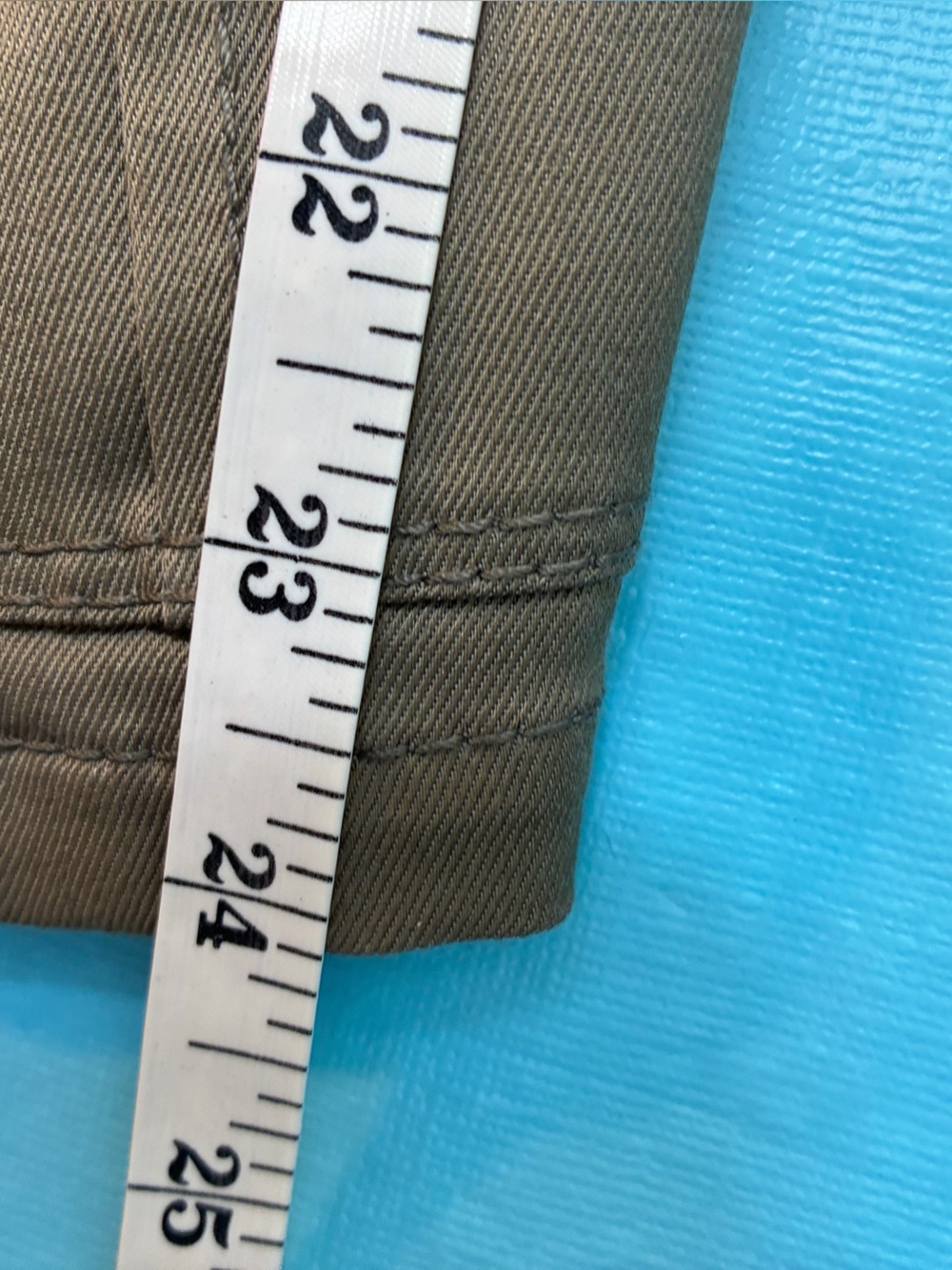 Escada Vintage Safari Sport Utility Khaki Short-Sleeve Jacket Size 34 - Picture 10 of 11